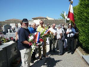 AOBR MARIGNANE 2011 JUILLET 5 COMMEMORATION DU 5 JUILLET 1962 DES VICTIMES EN ALGERIE  (5) PAR FRANCOIS SANCHEZ